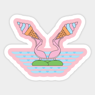 Gelato land Sticker